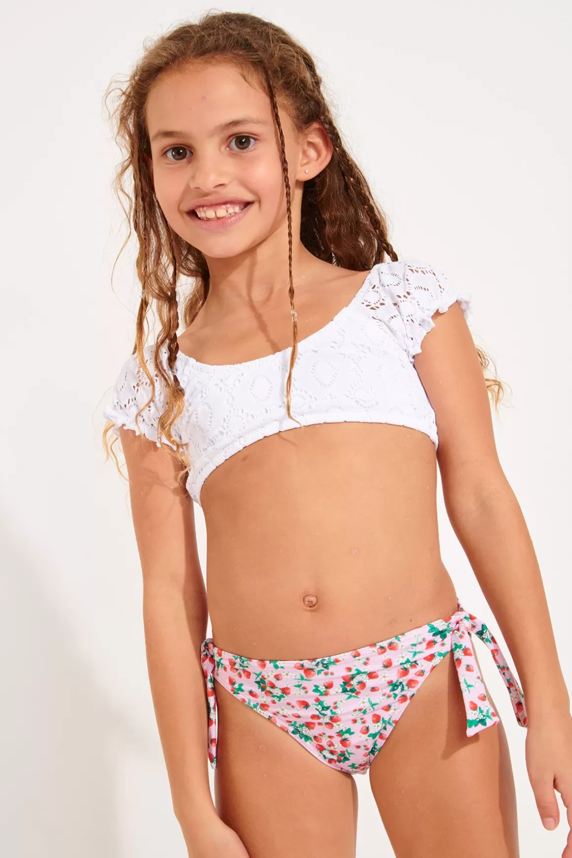 Fillette Et Garçon-Banana Moon BAS DE MAILLOT M MACHA BRIEF Rose