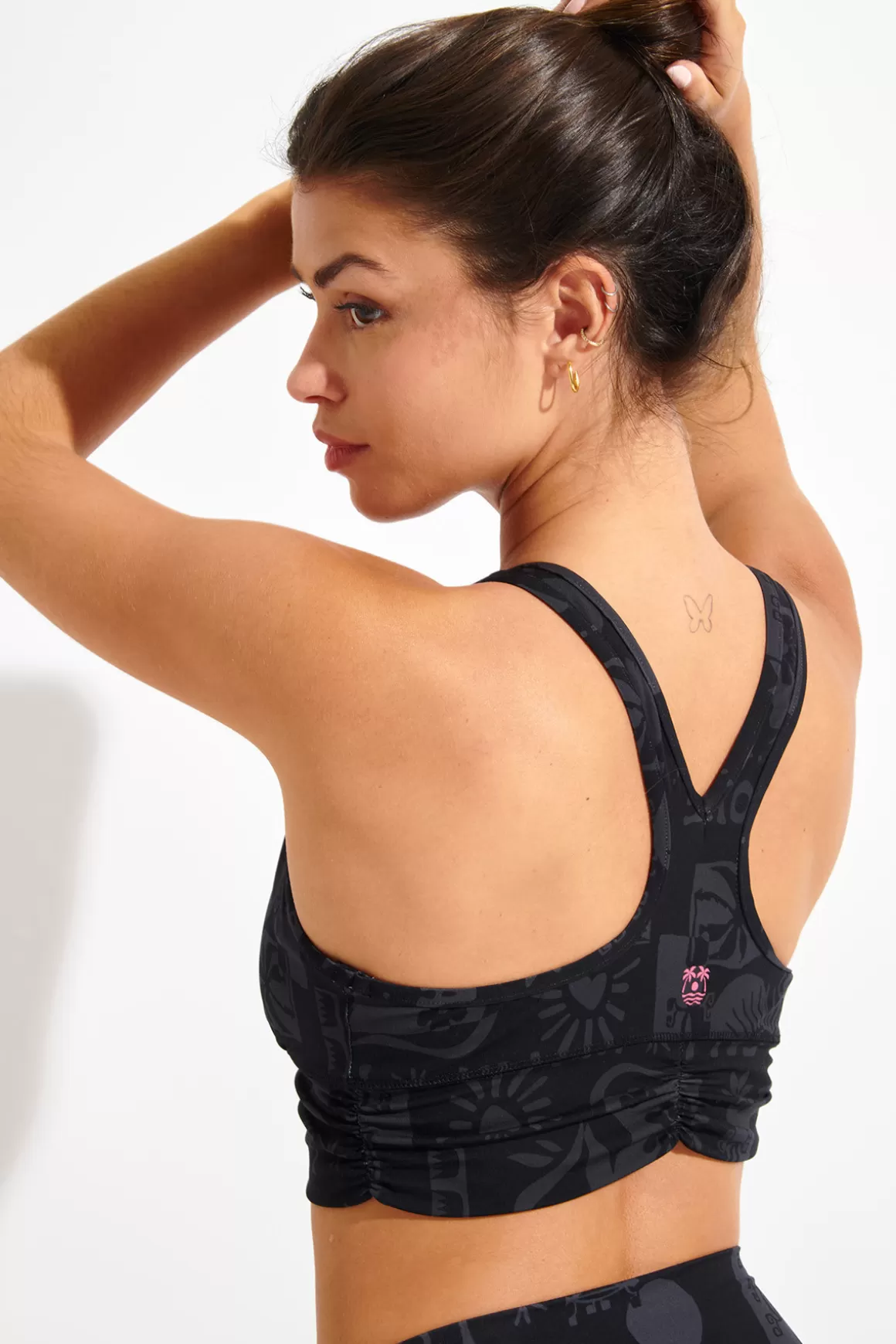 Tops | Hauts & Brassières-Banana Moon Brassière FLOW WELLZEN Noir