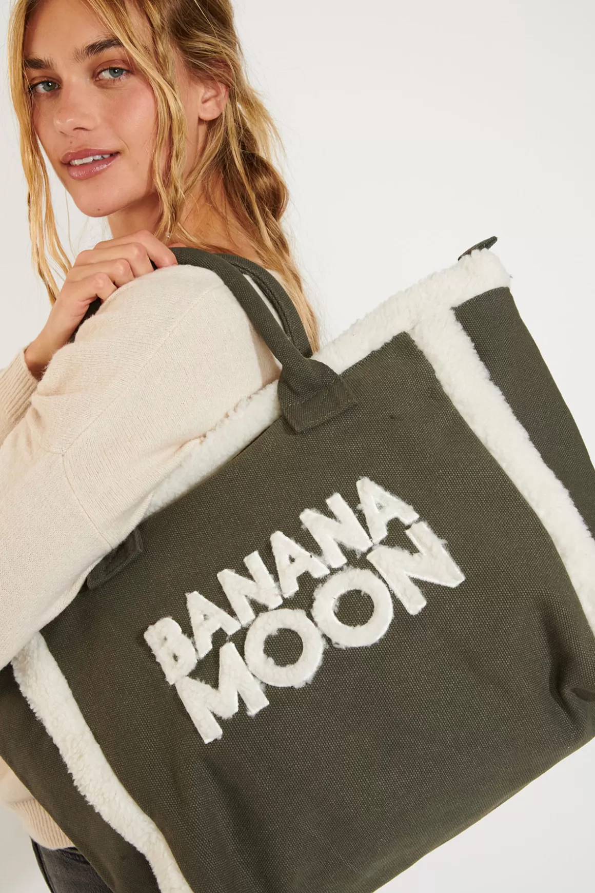 Sacs Et Pochettes-Banana Moon CABAS CAPITOLA CHICO Kaki