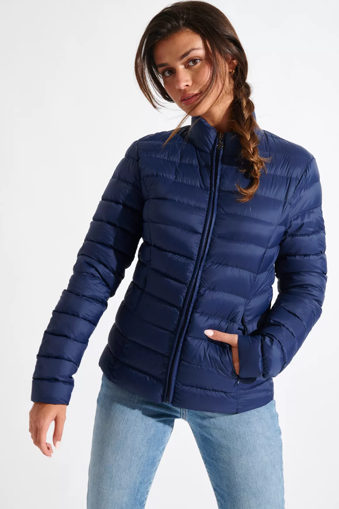 Vestes & Manteaux-Banana Moon Doudoune CAMROSE DURHAM Bleu