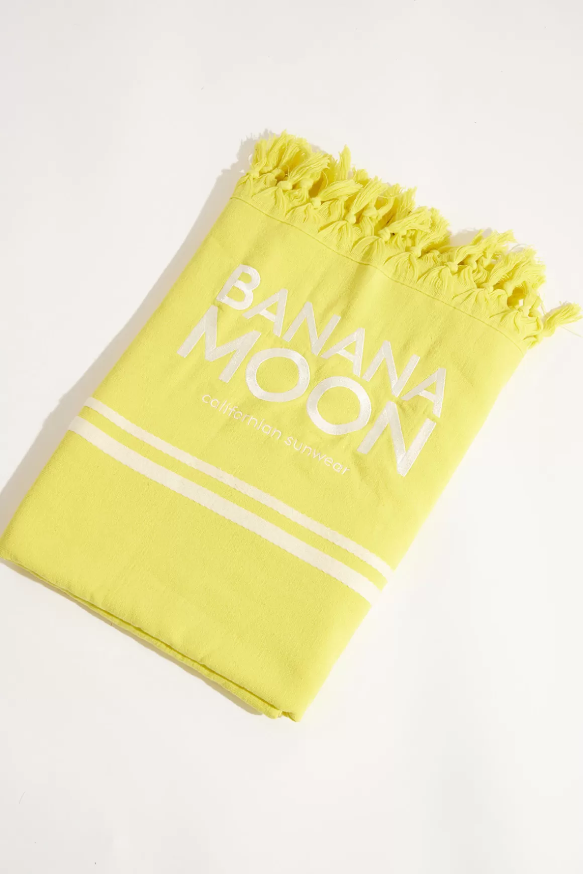 Foutas & Draps De Bain-Banana Moon FOUTA CAIPA BUBBLING Jaune