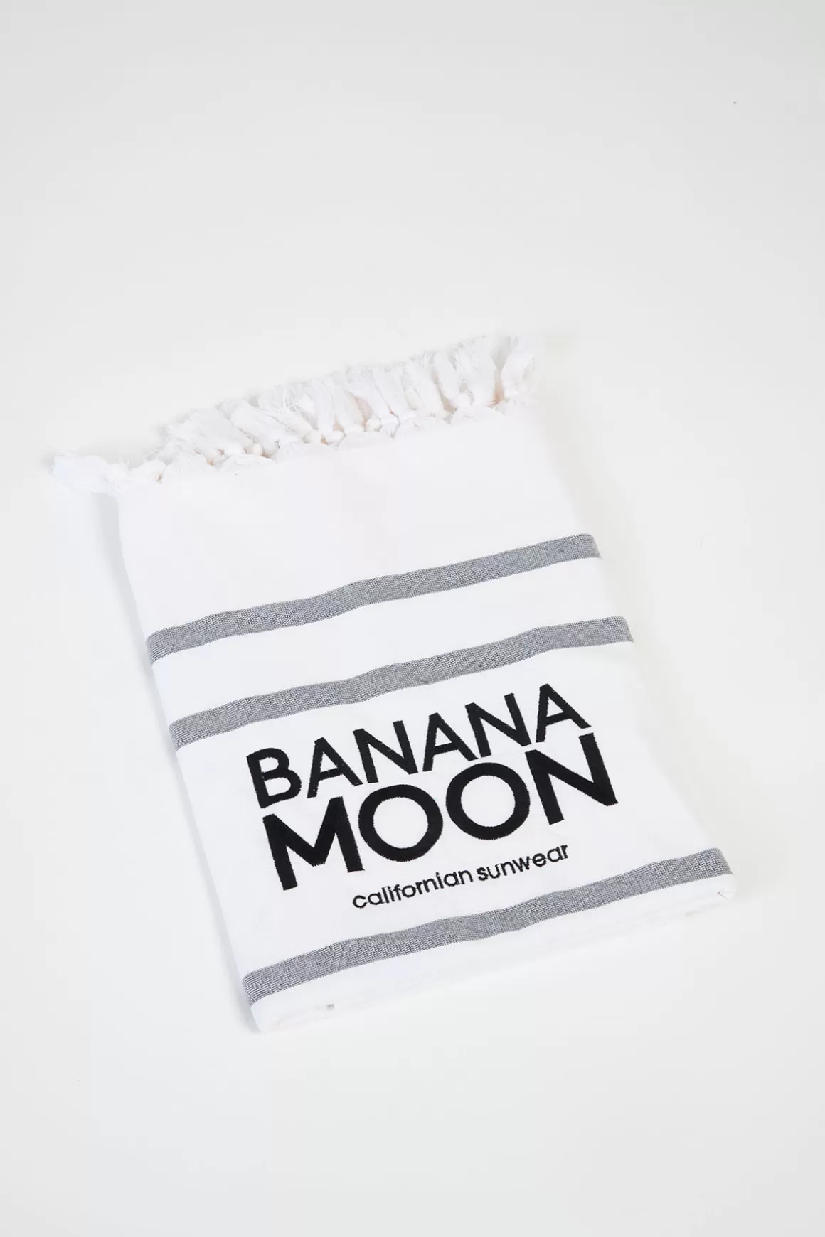 Foutas & Draps De Bain | Collection Homme-Banana Moon FOUTA SOULY MARBELLA Noir