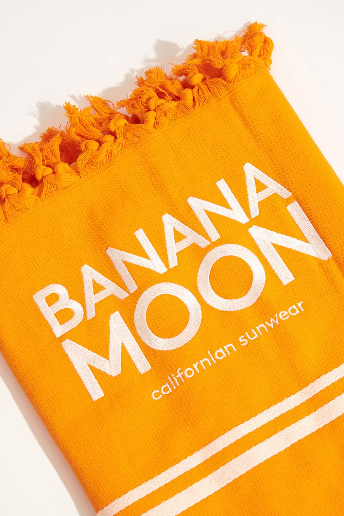 Foutas & Draps De Bain-Banana Moon FOUTA CAIPA BUBBLING Orange