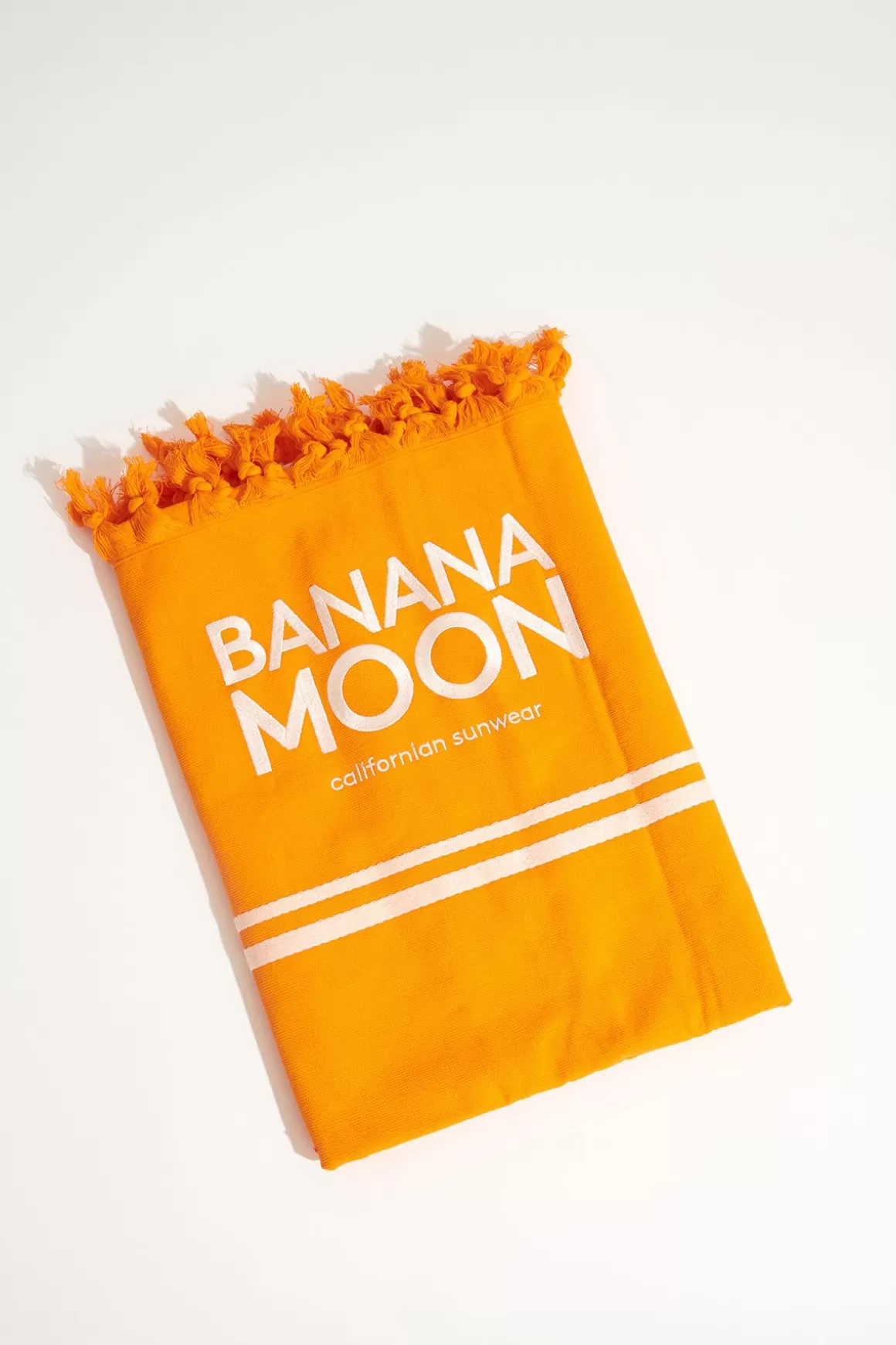 Foutas & Draps De Bain-Banana Moon FOUTA CAIPA BUBBLING Orange