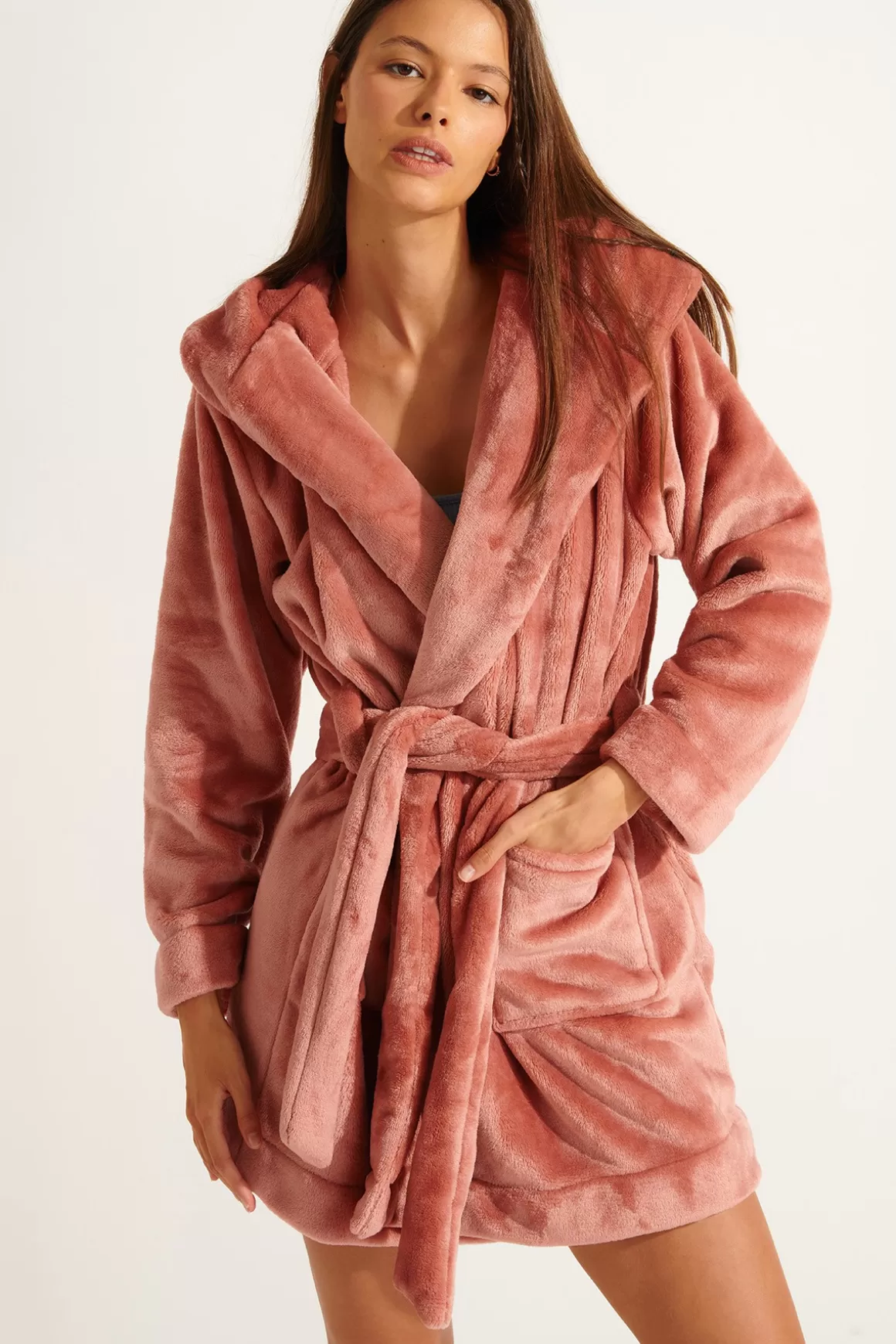 Autres Accessoires-Banana Moon HOMEWEAR ZARELA PILO Rose