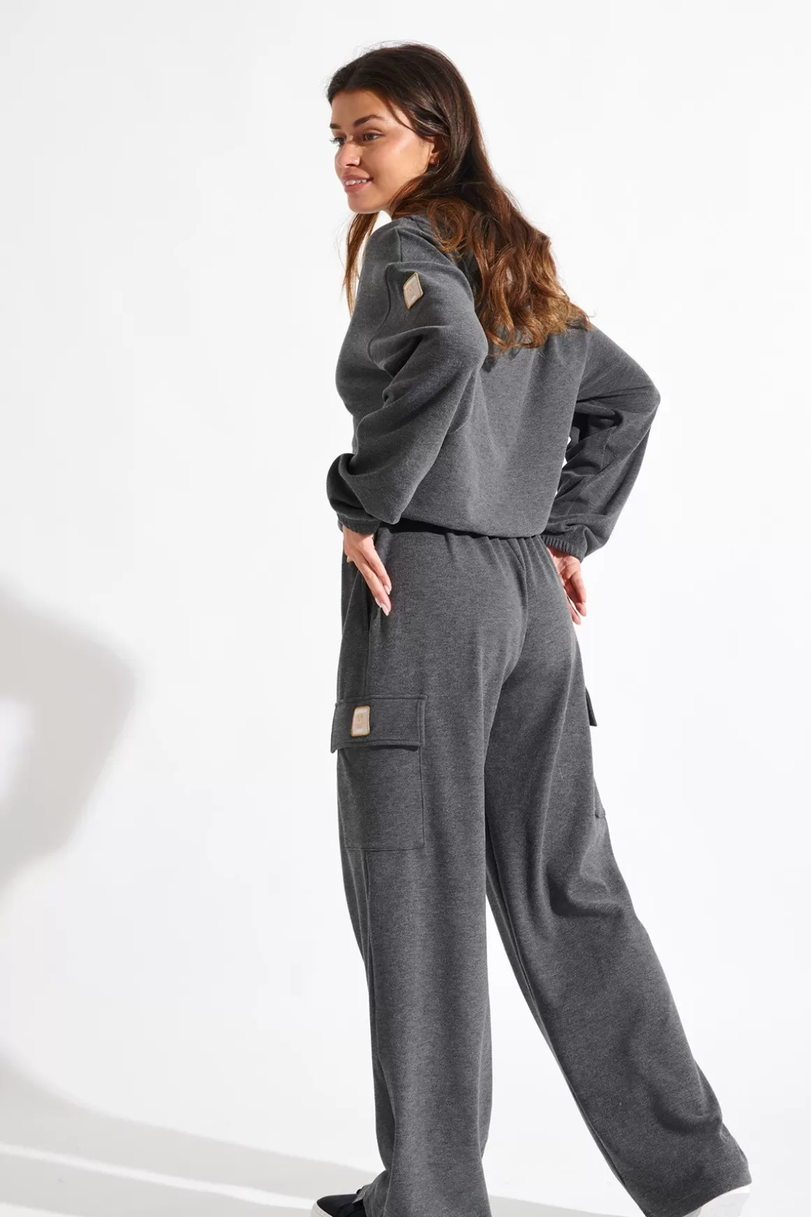 Loungewear | Pantalons-Banana Moon JOGGING BEYOND GRANITE Gris