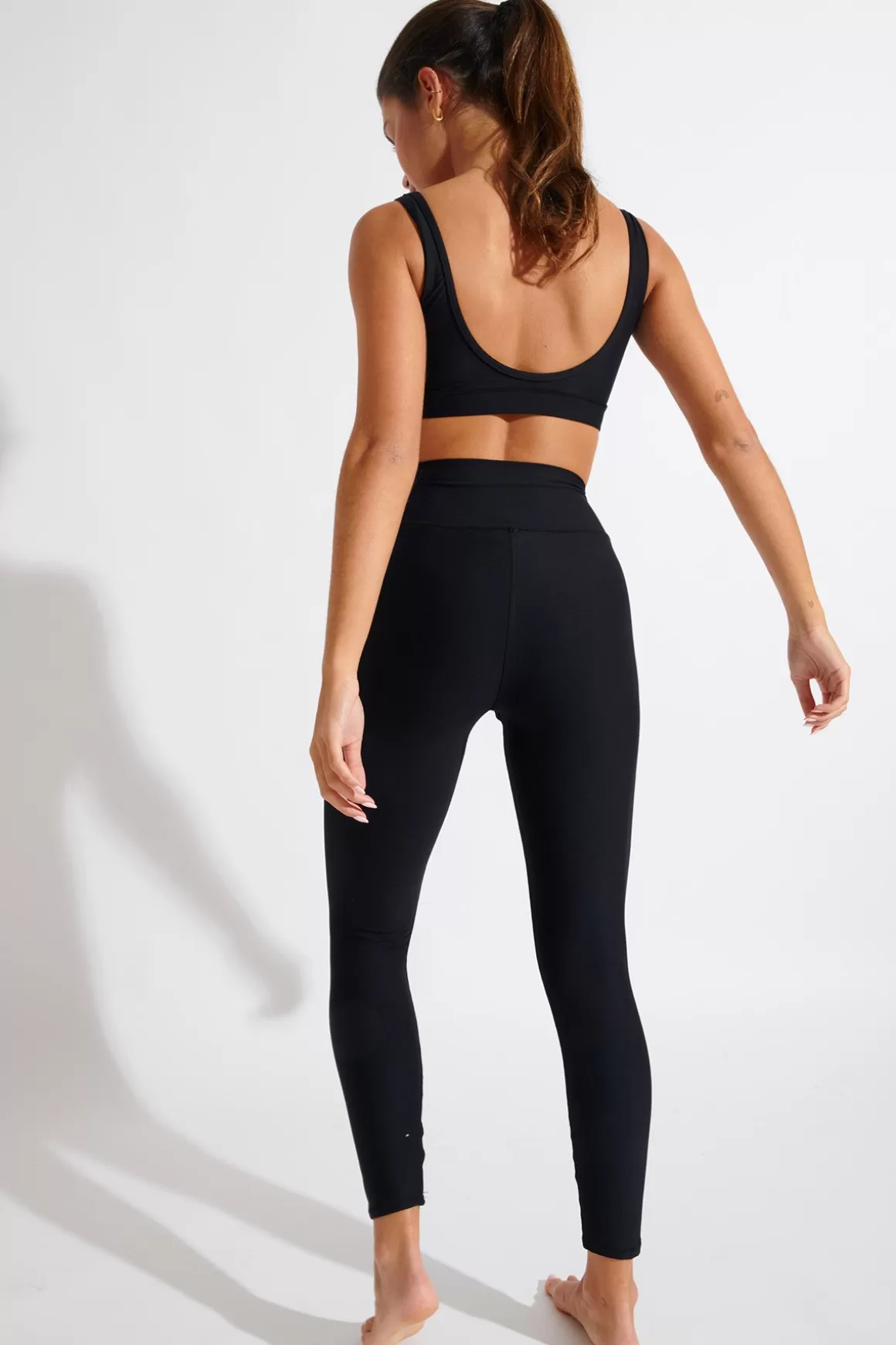 Leggings & Pantalons-Banana Moon Legging AETO WELLBLISS Noir