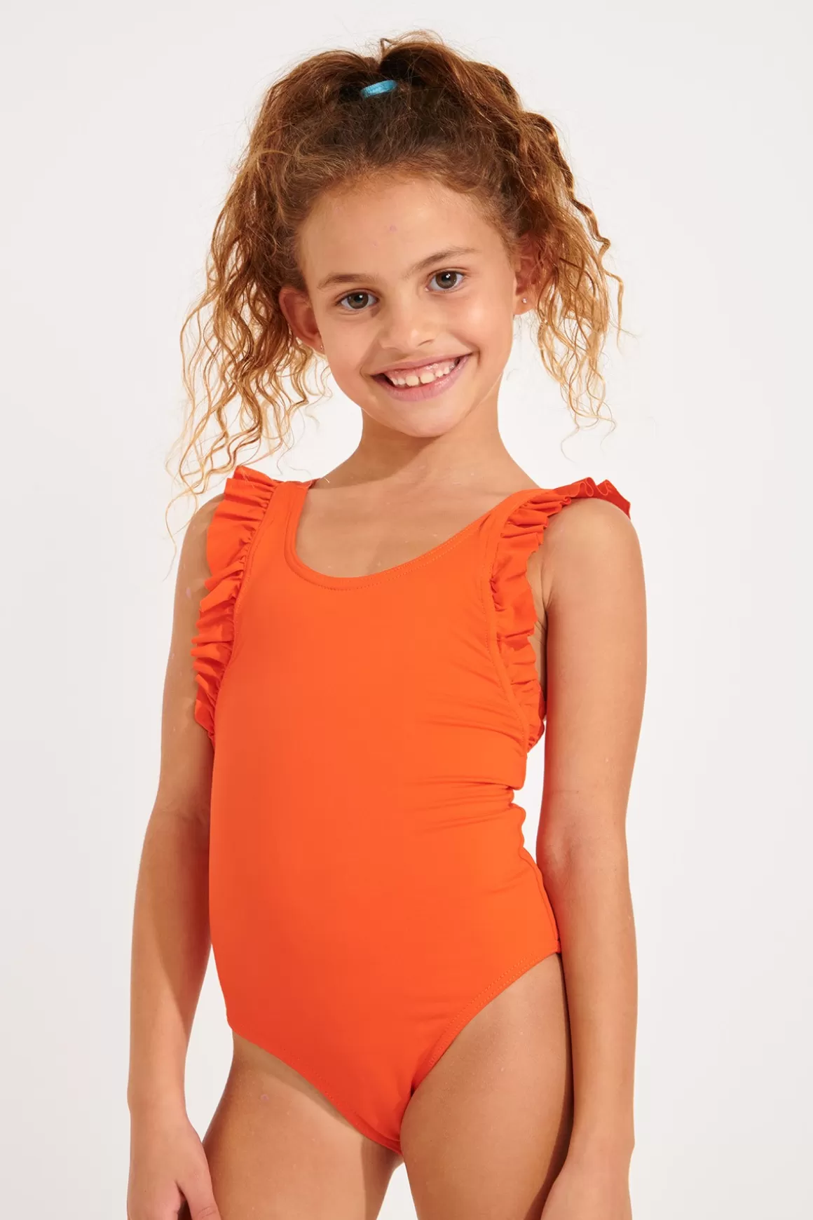 Mère & Fille | Fillette Et Garçon-Banana Moon MAILLOT 1 PIECE M TUNES COLORSUN Orange
