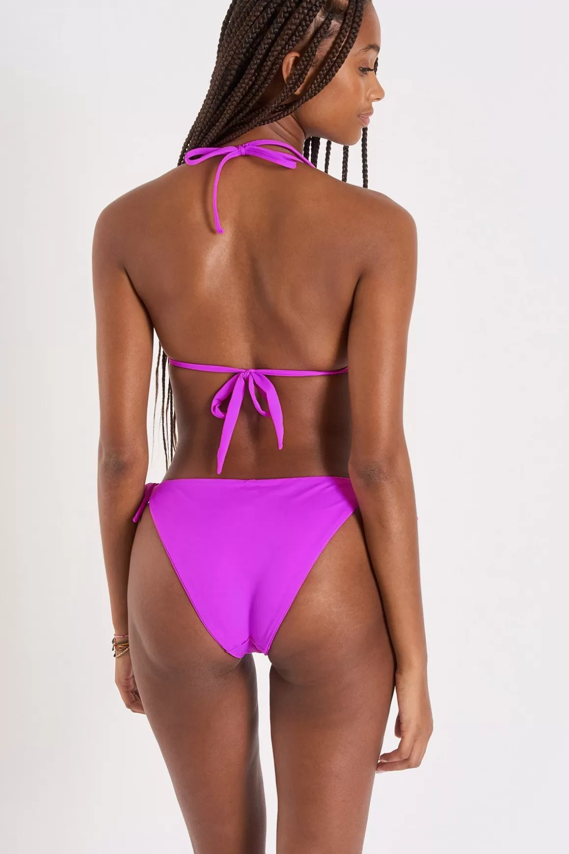 Classique | Échancré-Banana Moon maillot de bain 2 pièces fushia RICO & MIKTA COLORSUN Rose