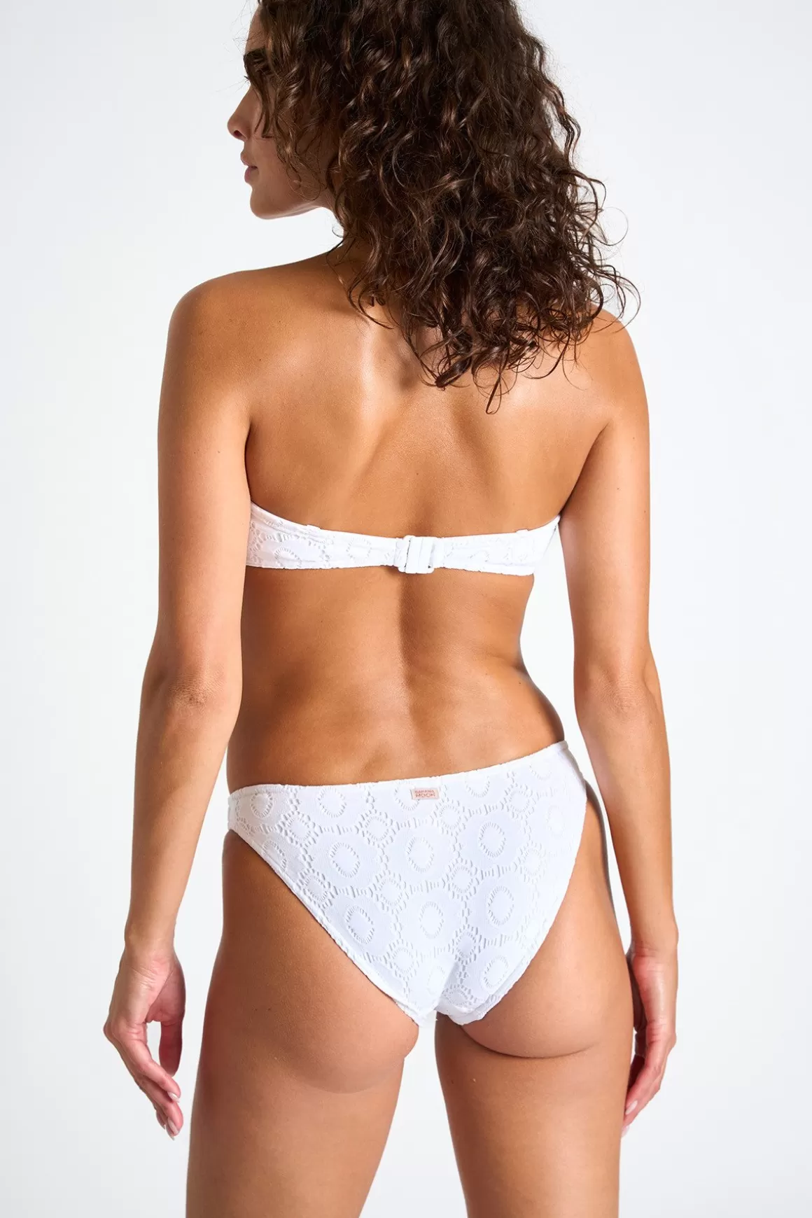 Classique | Bandeau-Banana Moon Maillot de bain bandeau MYERO & ALERIA SUNLACE Blanc