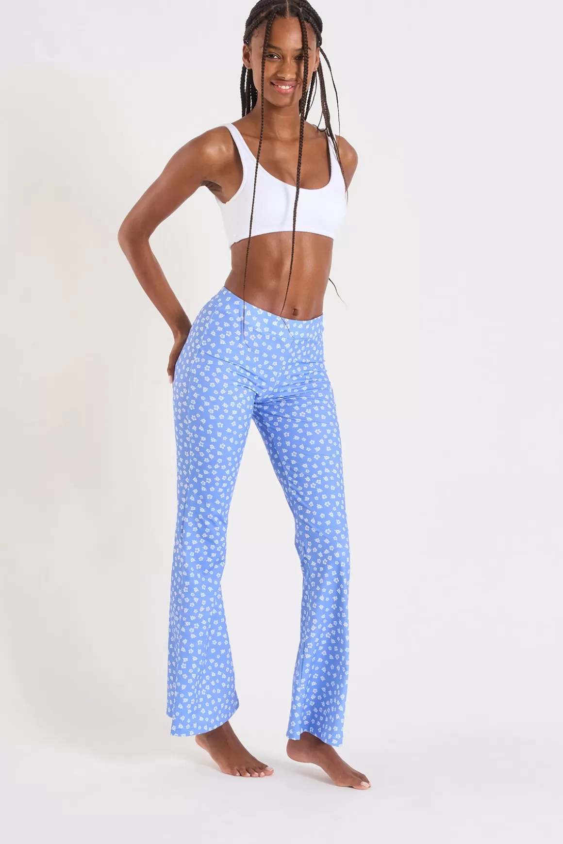 Pantalons | Shorts & Pantalons-Banana Moon PANTALON BEACHWEAR NOELO BLOOMGIRL Bleu