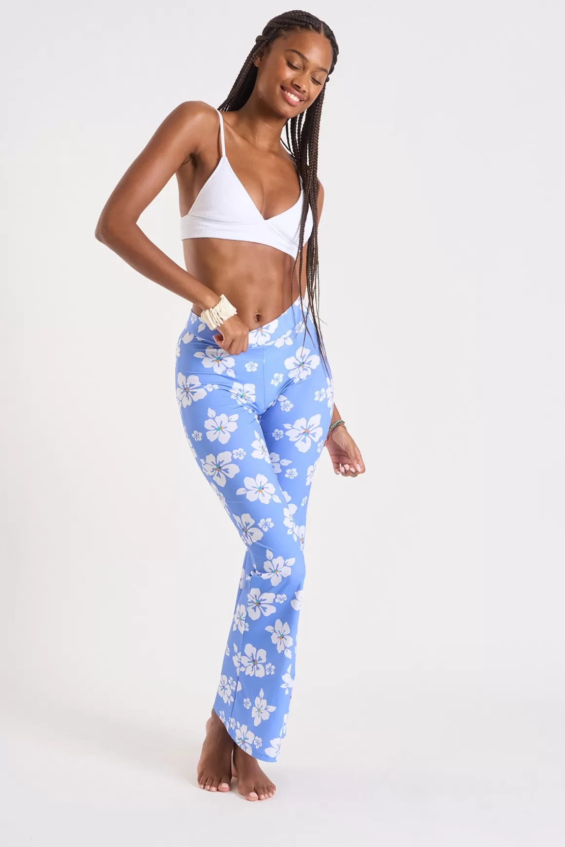 Pantalons | Shorts & Pantalons-Banana Moon PANTALON BEACHWEAR NOELO ISLANDGIRL Bleu