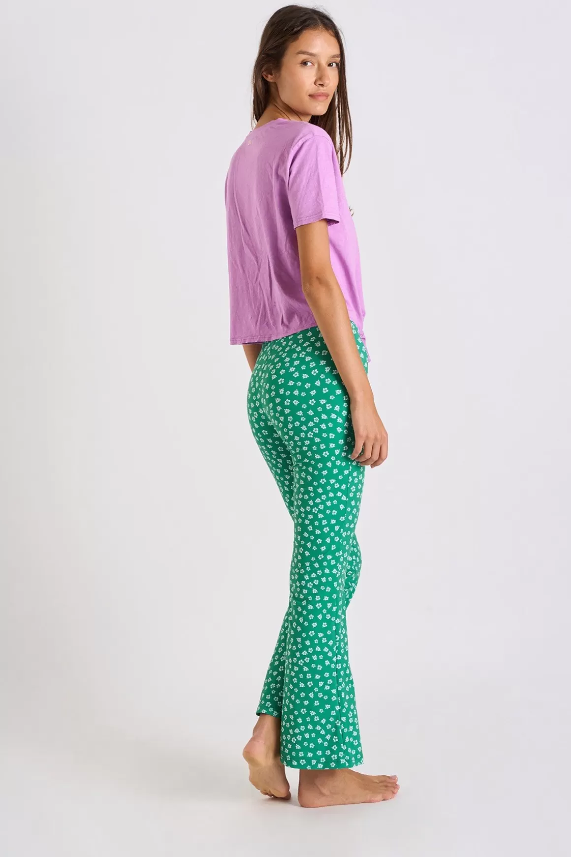 Pantalons | Shorts & Pantalons-Banana Moon PANTALON BEACHWEAR NOELO BLOOMGIRL Vert