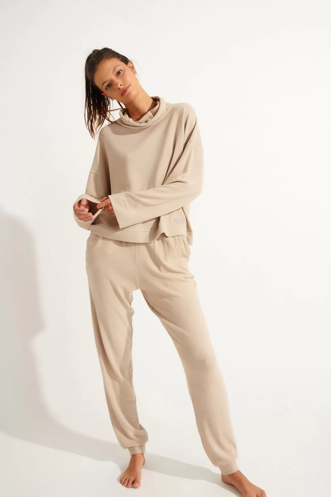 Pantalons | Joggings-Banana Moon Pantalon QUICK WILSHIRE Beige