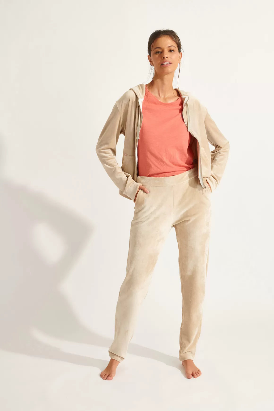 Loungewear | Pantalons-Banana Moon PANTALON KEENAN SEALAKE Ecru