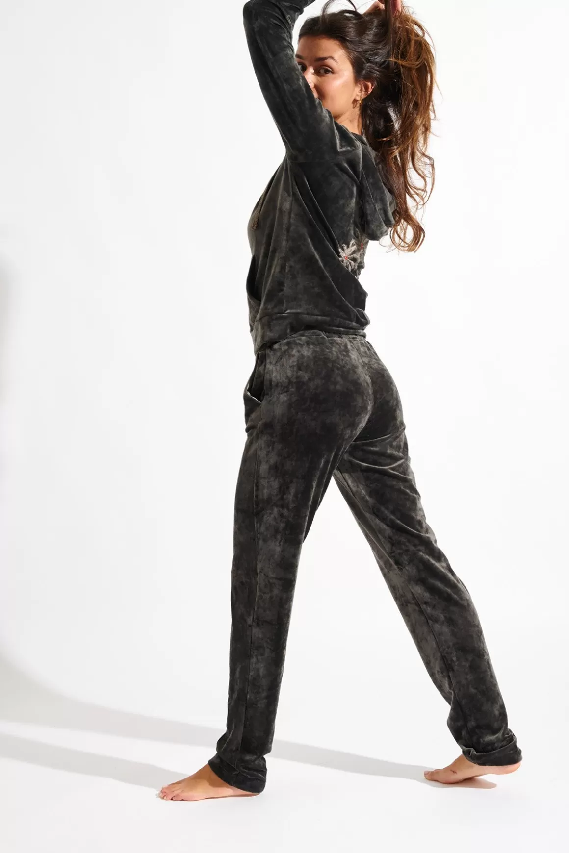 Loungewear | Pantalons-Banana Moon Pantalon KEENAN SEALAKE Gris