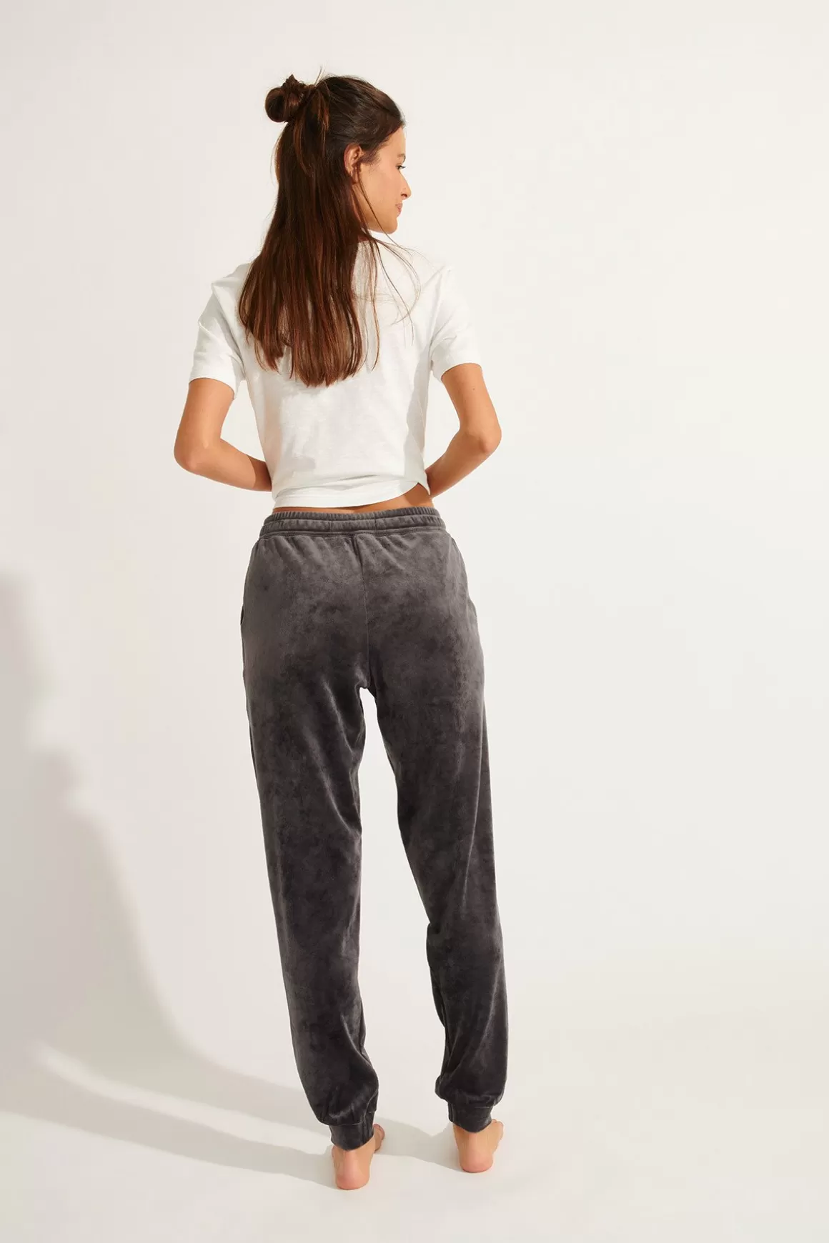 Loungewear-Banana Moon Pantalon QUICK SEALAKE Gris