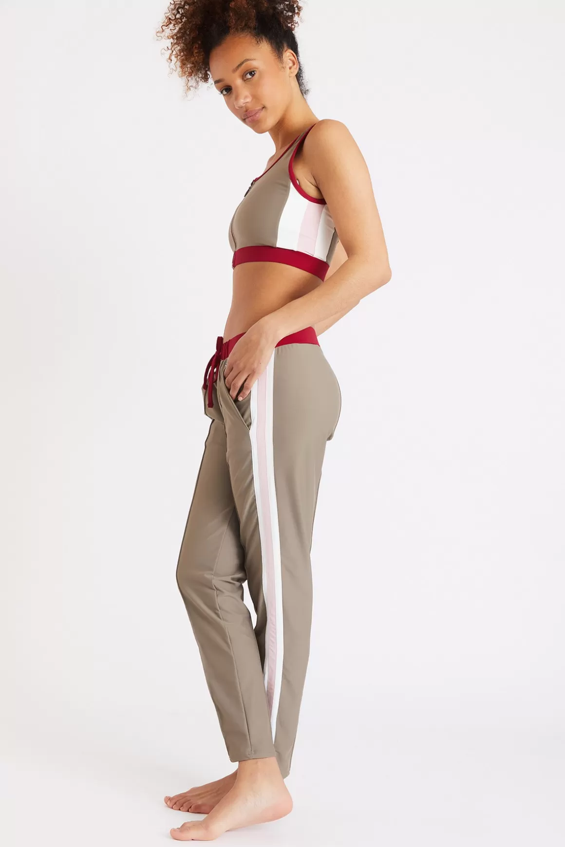 Pantalons | Joggings-Banana Moon PANTALON OATKA SPRINT Marron