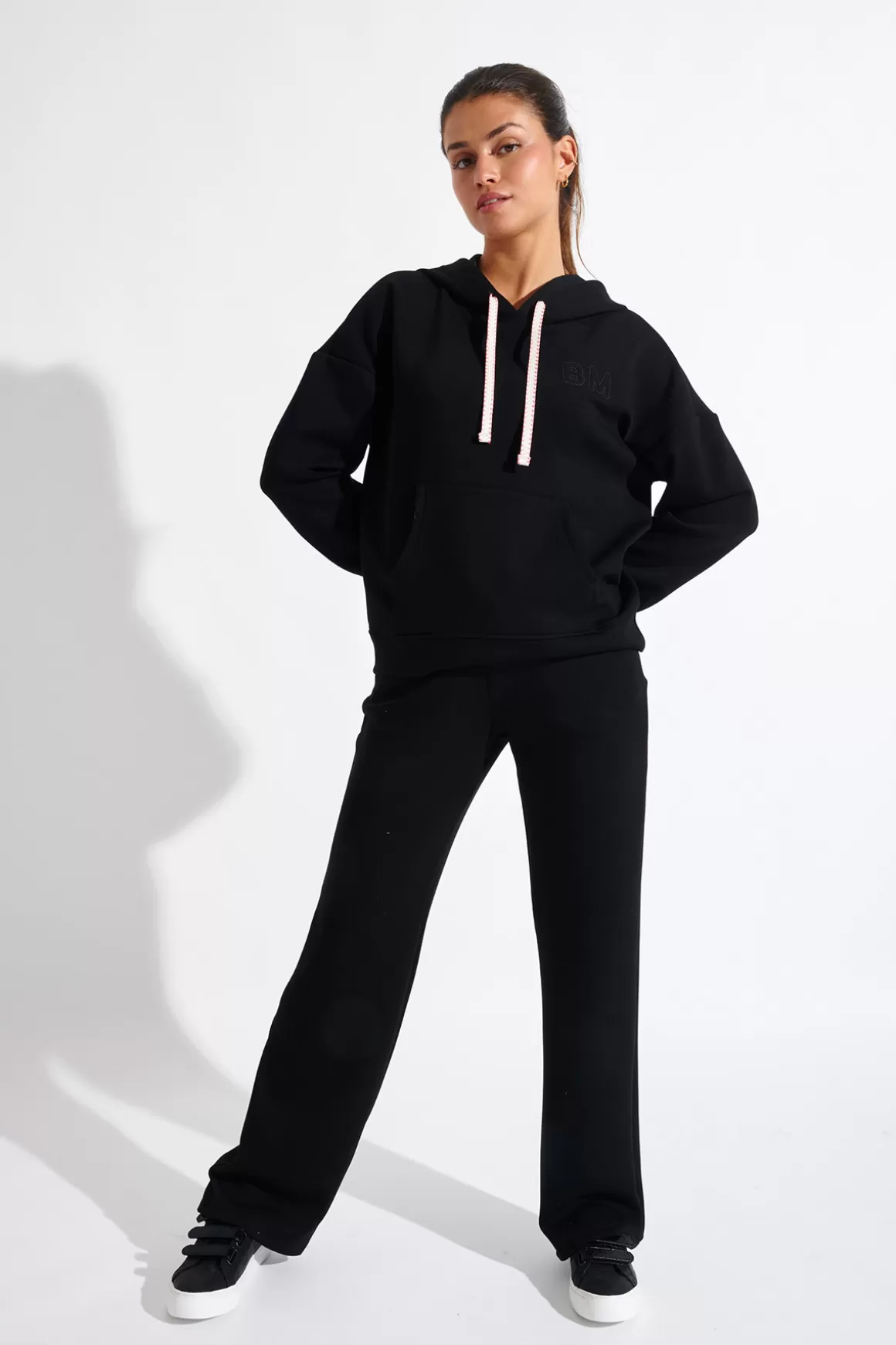 Loungewear | Pantalons-Banana Moon Pantalon FLOWEGA BAYJOY Noir