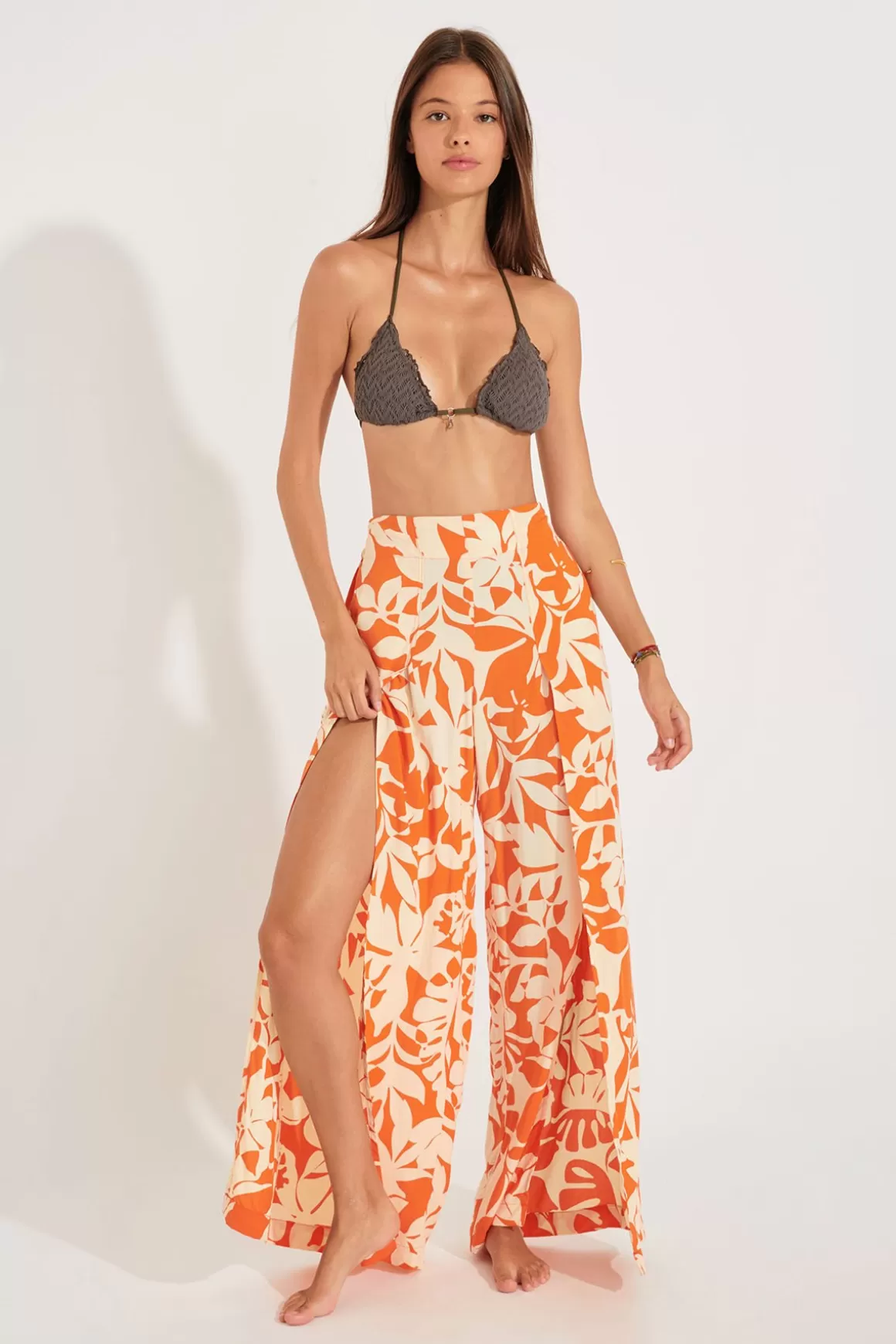 Pantalons | Shorts & Pantalons-Banana Moon PANTALON STEFA SARONG Orange