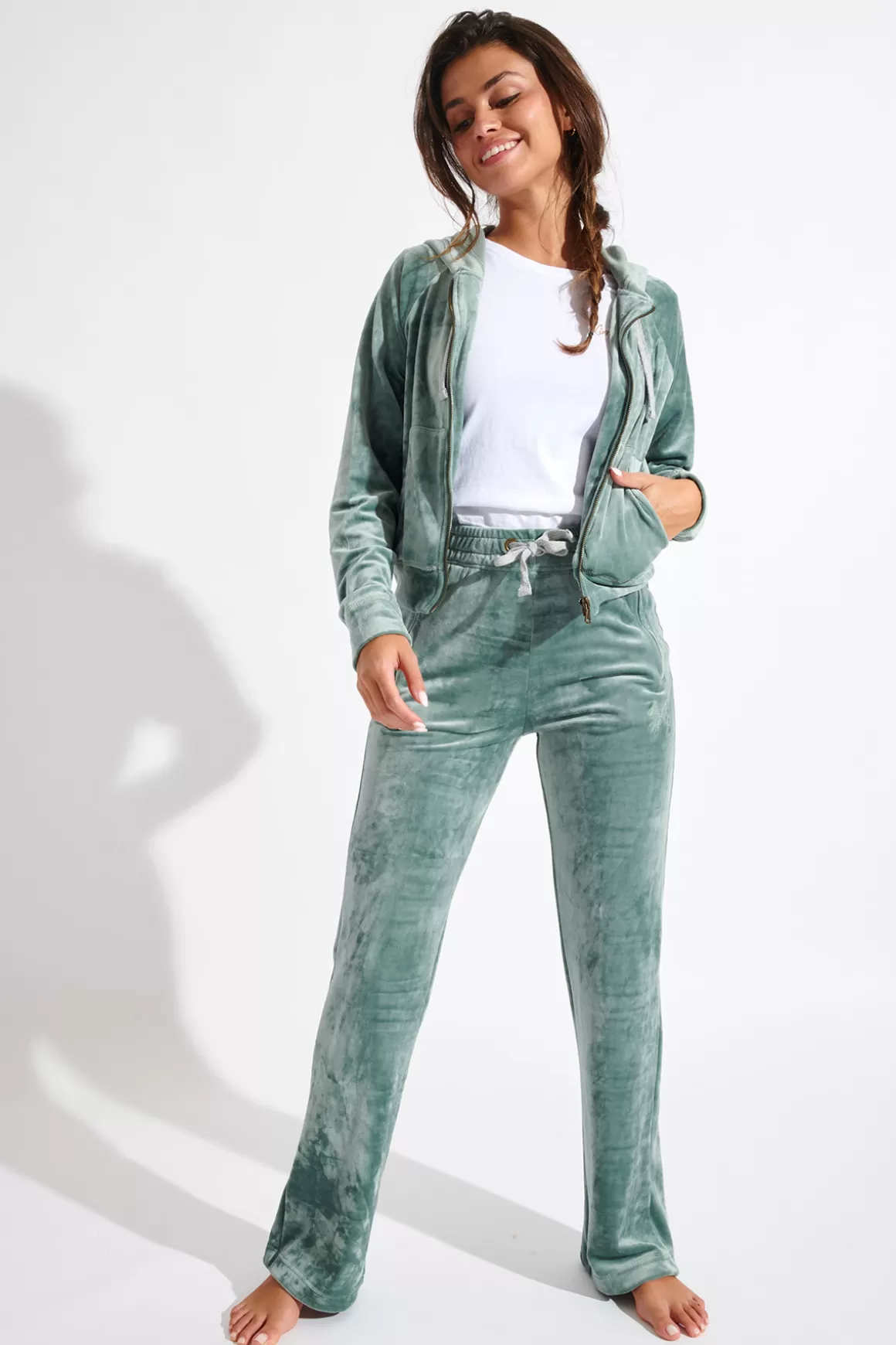 Loungewear | Pantalons-Banana Moon PANTALON JOSIE SEALAKE Vert