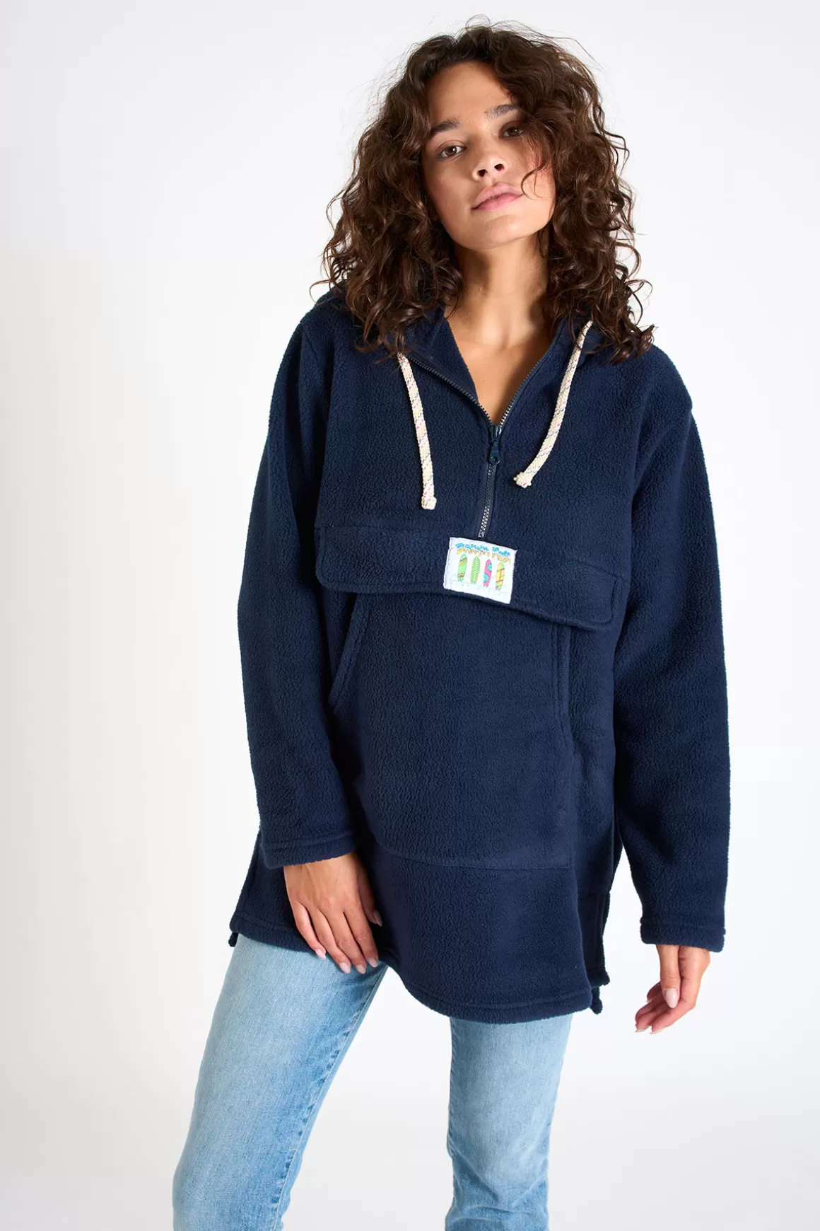 Polaires | Pulls & Sweats-Banana Moon Polaire ISILA SNOWBOWL Bleu