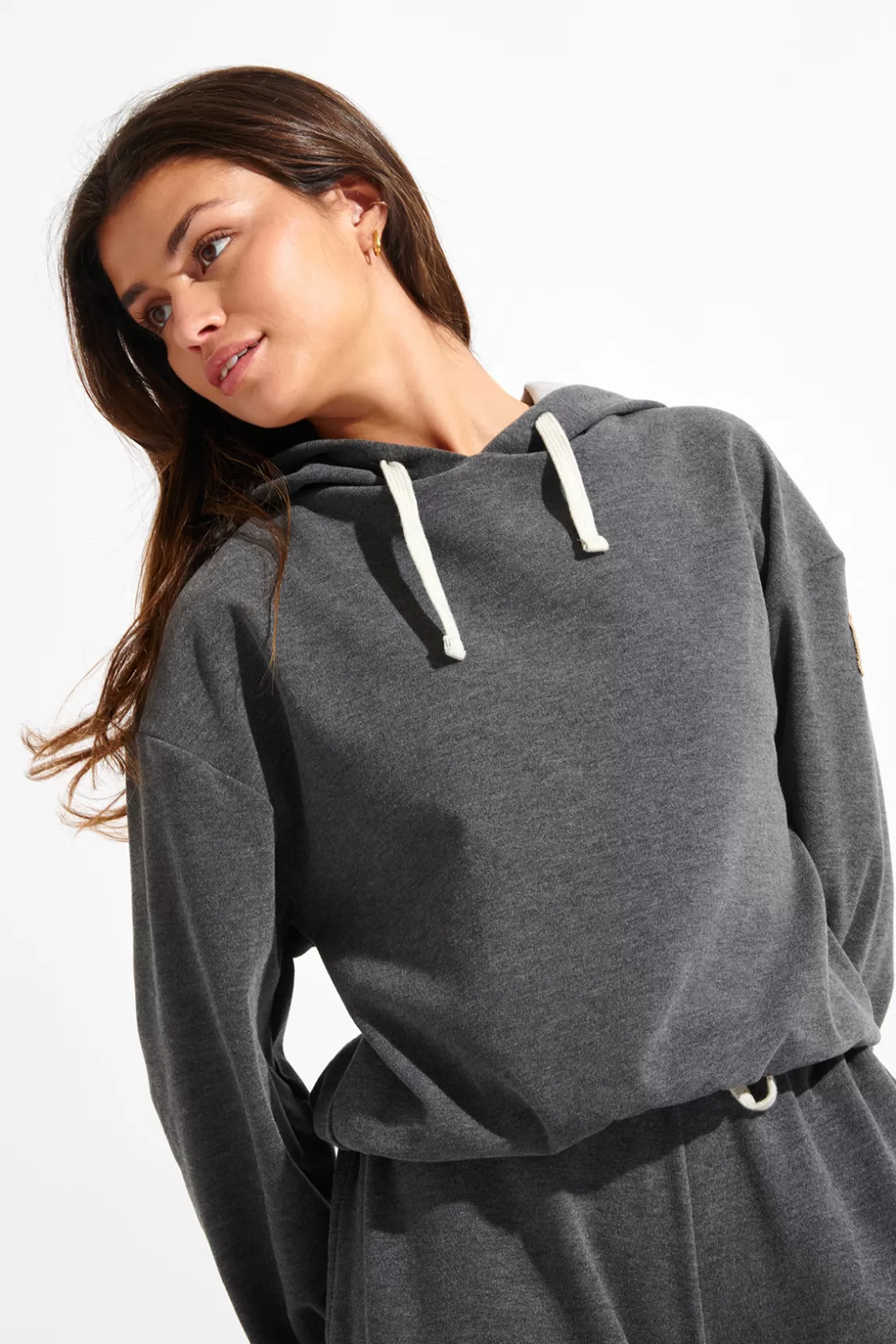 Loungewear | Pulls & Sweats-Banana Moon Polaire ONEKA GRANITE Gris