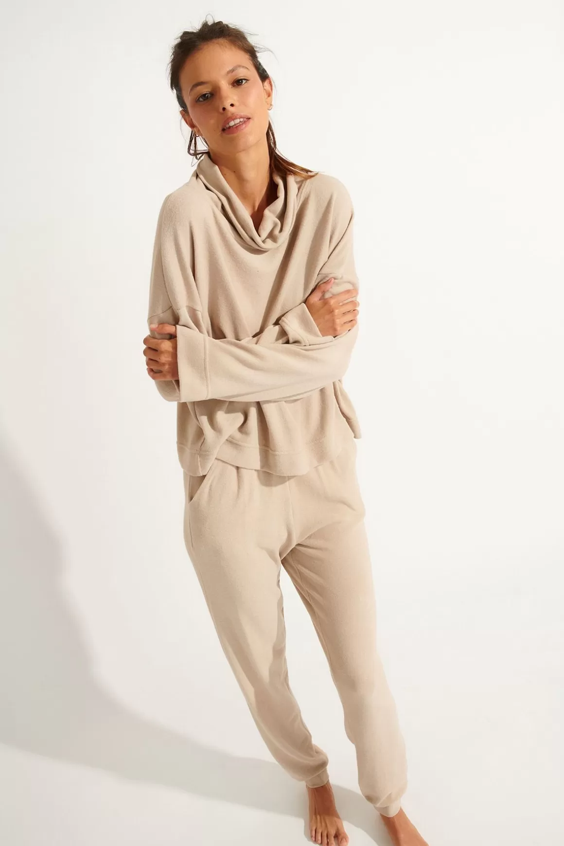 Pulls & Sweats | Sweats & Sweatshirts-Banana Moon Pull KEEPER WILSHIRE Beige