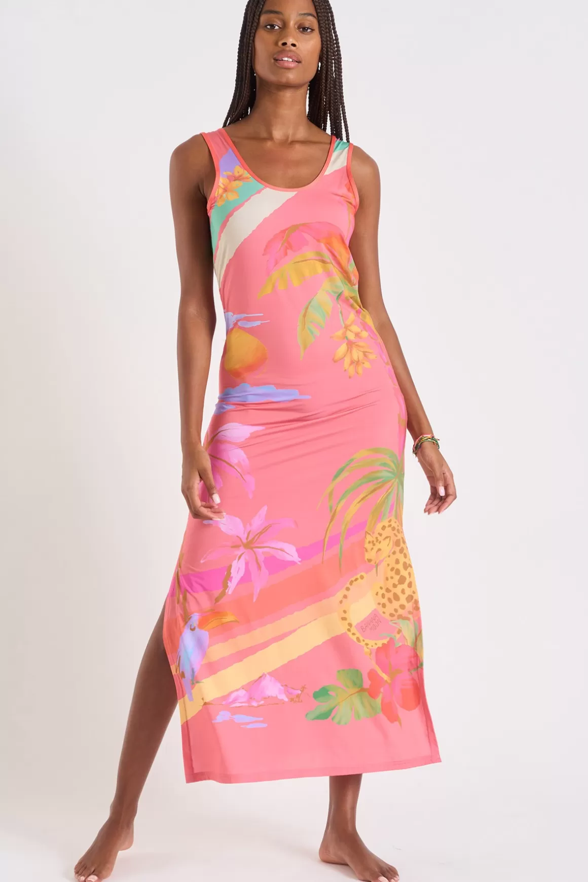 Robes | Robes De Plage-Banana Moon Robe de plage MEHITI BEACHDRESS Rose