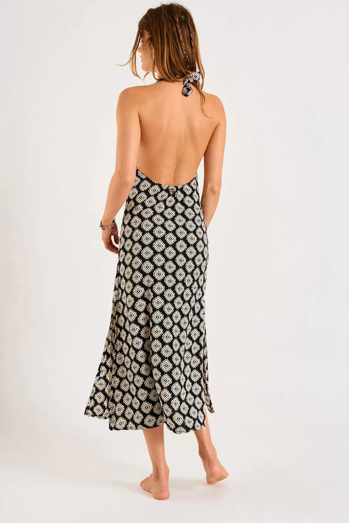 Robes De Plage-Banana Moon Robe MARA SARONG Noir