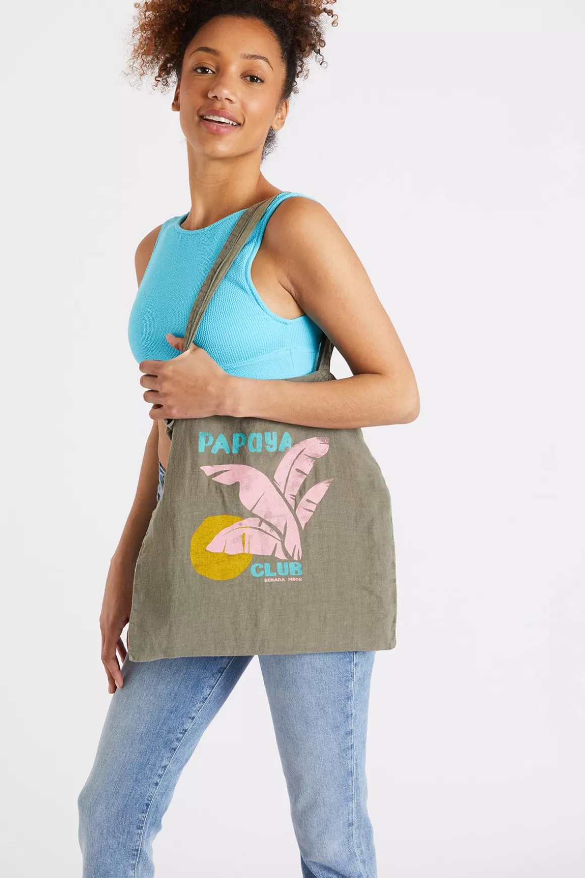 Autres Accessoires | Sacs & Paniers De Plage-Banana Moon SAC TOTECLUB TOTEBAG Kaki