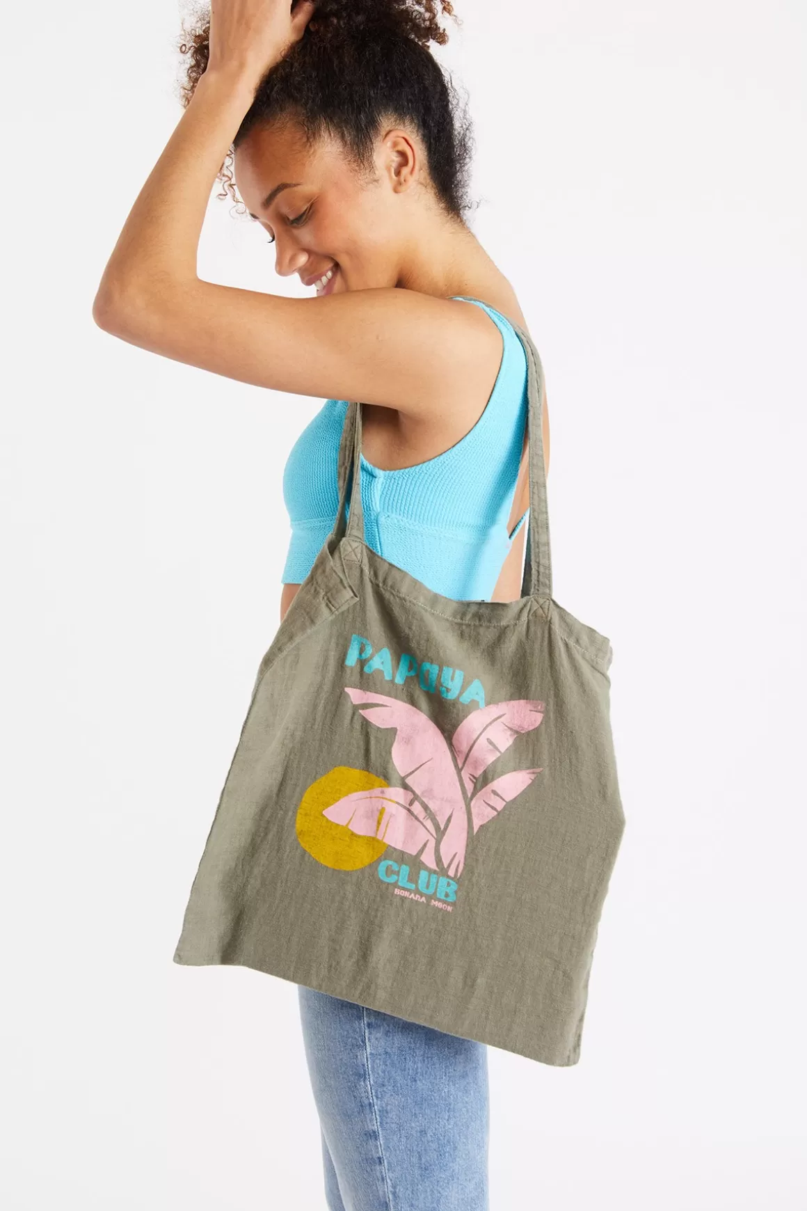 Autres Accessoires | Sacs & Paniers De Plage-Banana Moon SAC TOTECLUB TOTEBAG Kaki