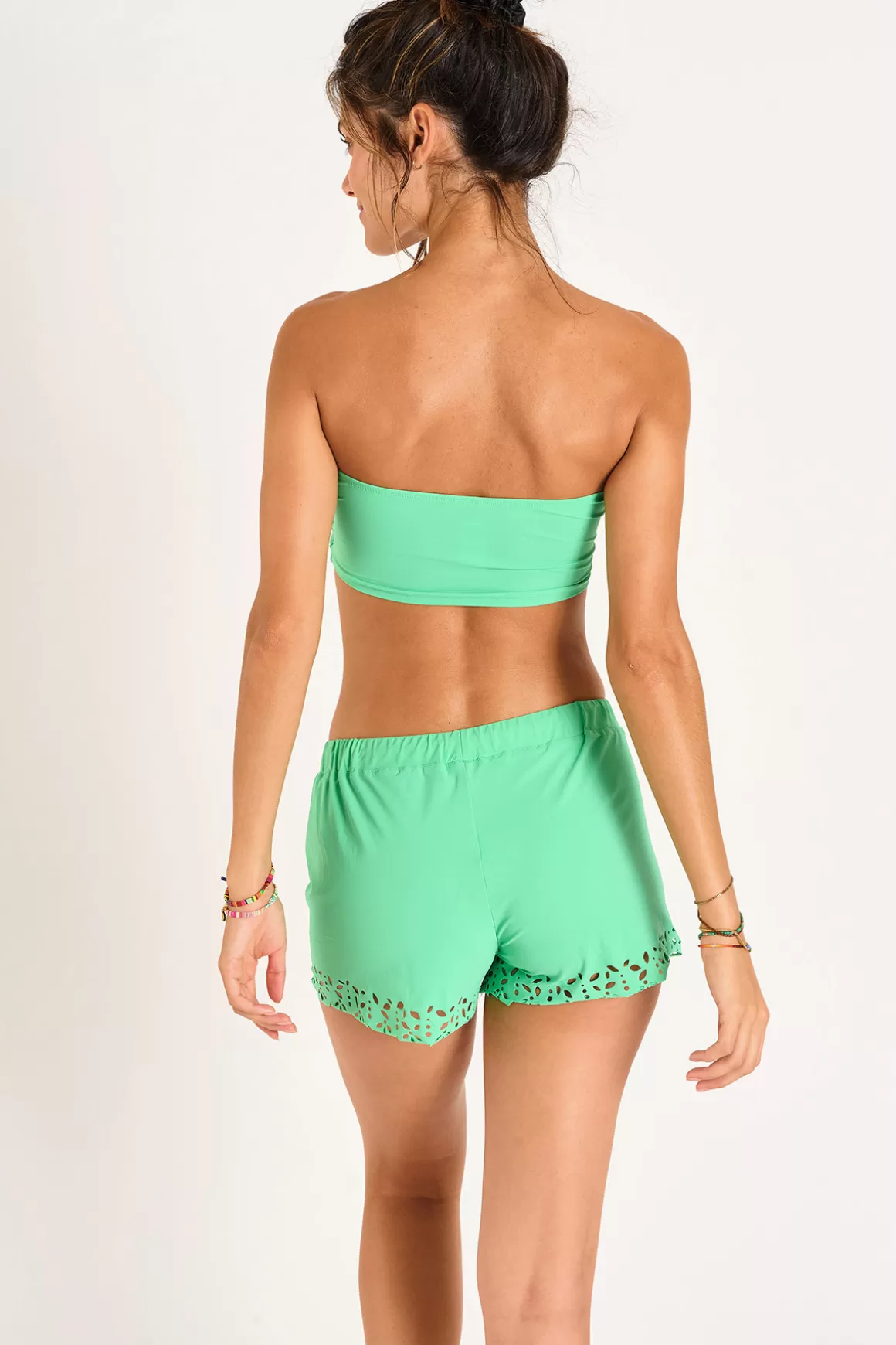 Shorty-Banana Moon SHORT BEACHWEAR MEOW HUAWEI Vert
