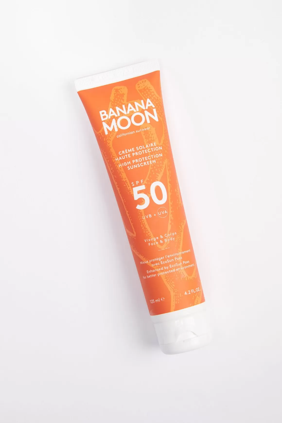 Collection Homme-Banana Moon Solar cream SOLARLINE SUNCARE Orange