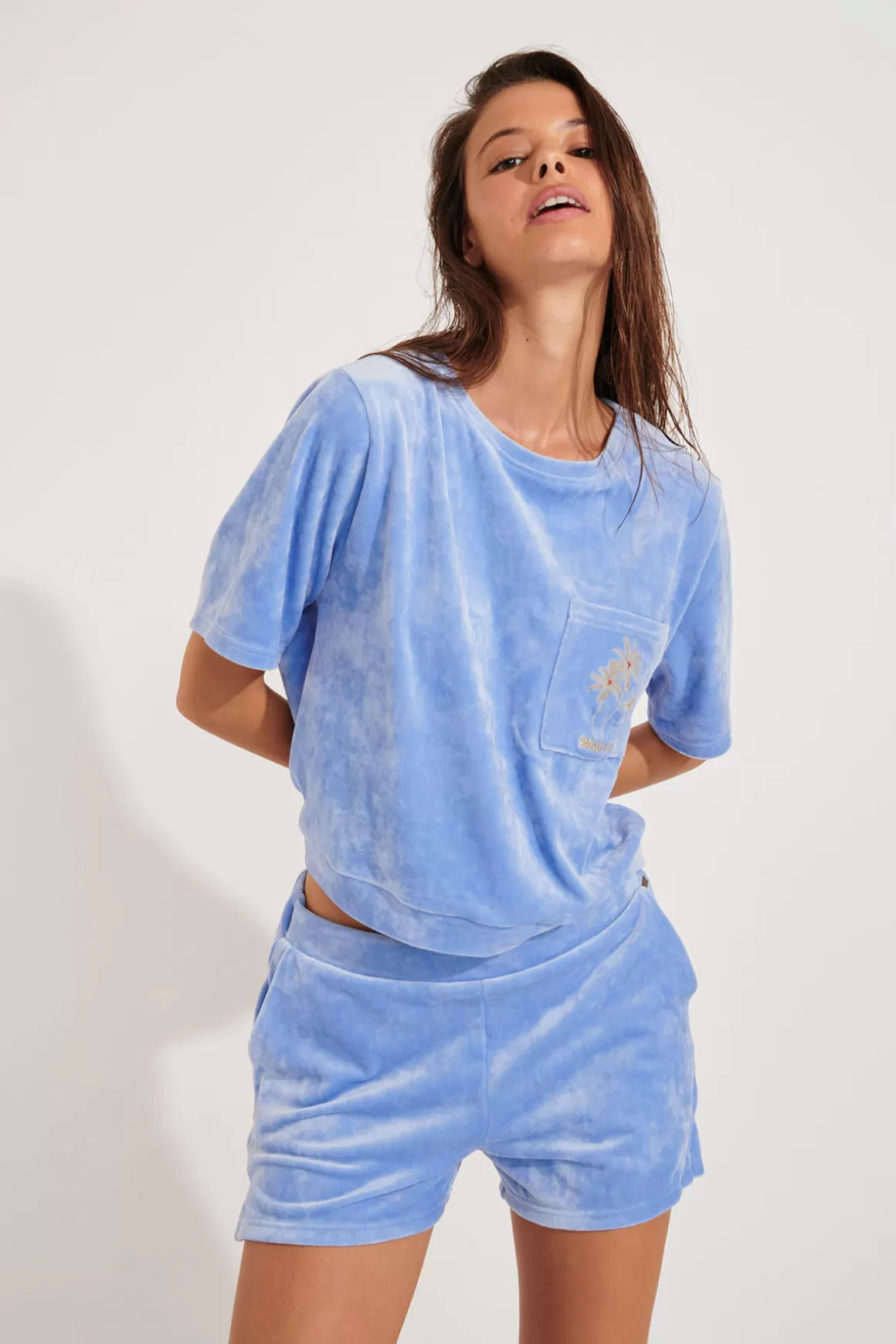 Loungewear-Banana Moon TOP CHLOE SEALAKE Bleu