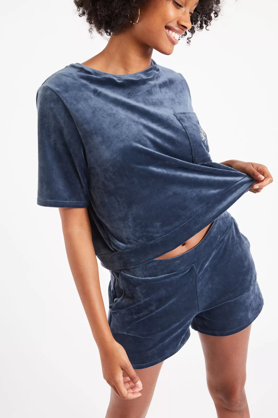 Loungewear-Banana Moon T-shirt CHLOE SEALAKE Bleu